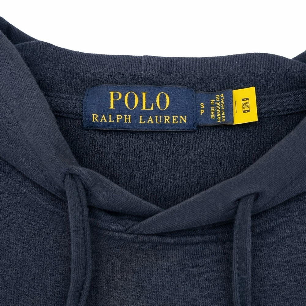 Polo Ralph Lauren Polo Bear Hooded Long Sleeve T-Shirt – Navy | Men’s Small - Picture 3 of 6